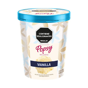 Helado Popsy Vainilla Light x 1 lt  