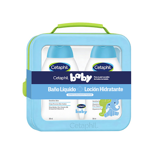 Pack Cetaphil Baño Liquido Baby Shampoo x 300 ml + Locion Hidratante Daily Lotion Baby x 300 ml