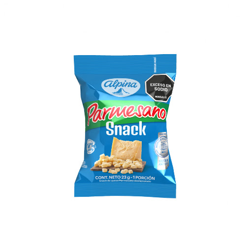 Snack Alpina Queso Parmesano Deshidratado x 23 gr