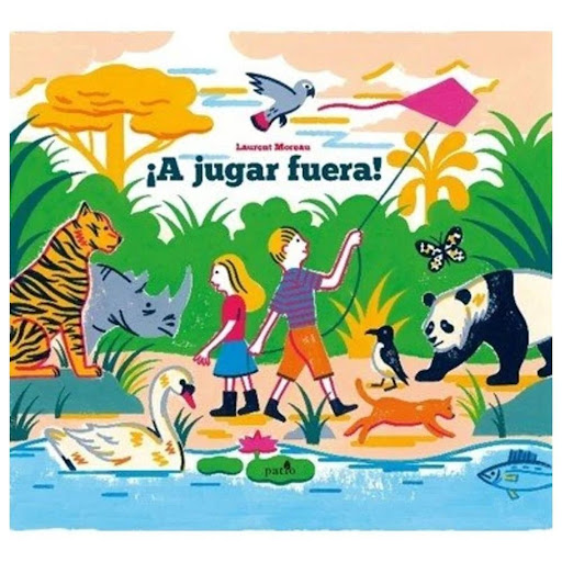 A Jugar Fuera! (t.d) Plataforma Libro x 1.0 A JUGAR FUERA! (T.D)   Una madre cansada del jaleo de sus hijos en casa, los manda a jugar fuera. Los hermanos, aunque salen con poco entusiasmo, enseguida descubren un mundo imaginario en el que es i