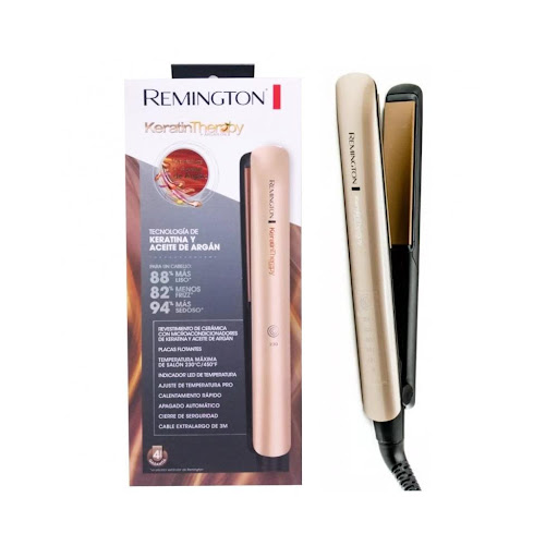 Plancha Cabello Keratina Brillo Intenso REMINGTON Unidad x 1 