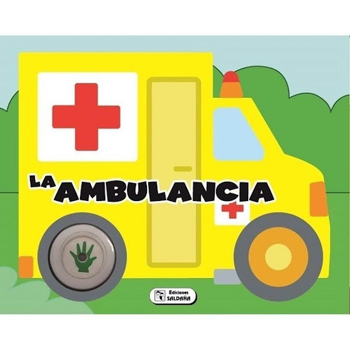 Vehículos Sonoros. La Ambulancia Ediciones Saldana Libro x 1.0 VEHICULOS SONOROS-LA AMBULANCIA Libro de páginas acartonadas con sonidos.  Editorial: EDICIONES SALDAÑA Año de edición: 2012 Materia Literatura infantil ISBN: 978-84-9939-257-8 Páginas: 8 Idioma: Espa