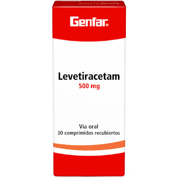 Levetiracetam Genfar 500 mg Caja x 30 Comprimidos  