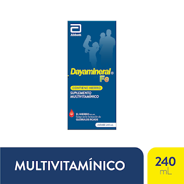 Dayamineral Fe Suplemento Multivitamínico Lafrancol Jarabe x 240 ml  