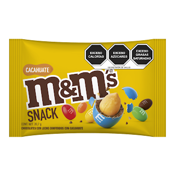 Chocolates M&M Peanut   Snack x 20.7 g 