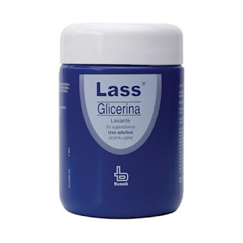 Lass Adultos Glicerina Bussié Caja x 50 Supositorios  