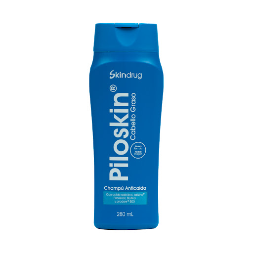 Shampoo Piloskin Anticaída Cabello Graso x 280 ml