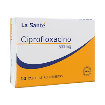 CIPROFLOXACINO LA   SANTÉ 500MG TABLETAS CAJA X10TAB. 