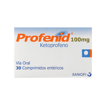 Profenid Ketoprofeno 100 mg Sanofi Caja x 30 Comprimidos  