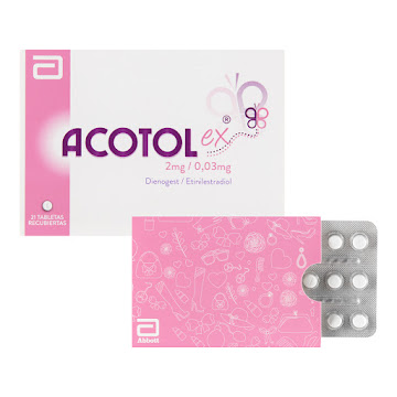 Acotol Dienogest + Etinilestradiol 2mg/0.03mg Abbott Caja x 21 Tabletas  