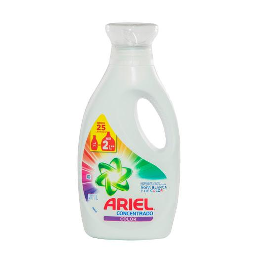 Detergente Ariel Power Liquid Color Concentrado Ropa Color x 1 lt