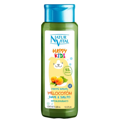 Champú Naturvital Happy Kids x 400 cm³ NATURVITAL Frasco x 1 Und