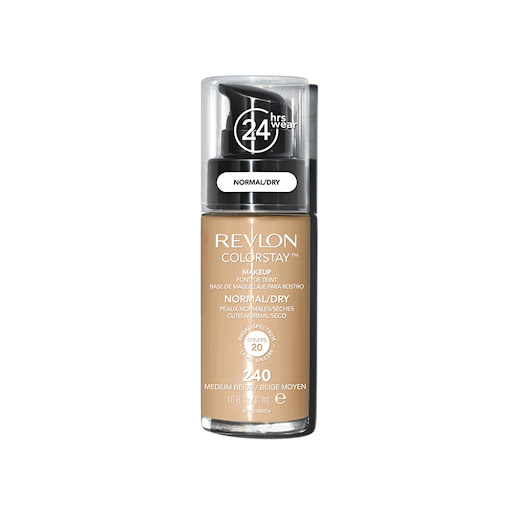 Base Liquida Revlon   Colorstay Piel Normal Seca Medium Beige 706