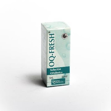 OQ Fresh Feniramina Maleato + Nafazolina E 0.3/0.025% Frasco x 5ml  