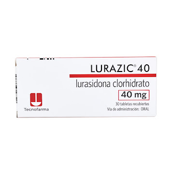 Lurazic Lurasidona   Clorhidrato/40mg Tecnofarma Caja x 30 Tab  