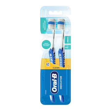 Cepillo de Dientes Oral-B Clean Indicator Blíster x 2 und  