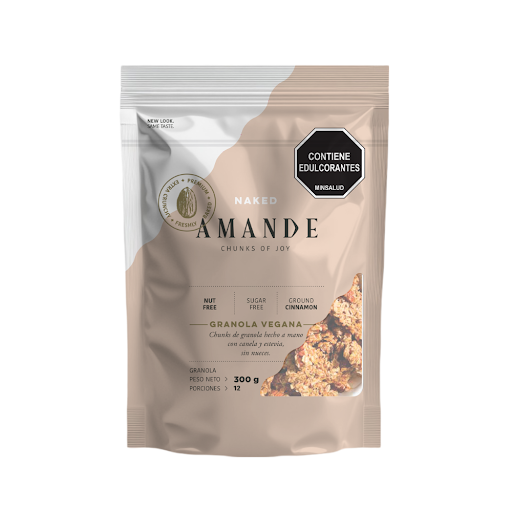 Granola Amande Naked Paquete x 300 gr