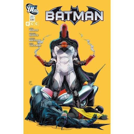 Batman No. 57 ECC Libro x 1.0 Batman 57 - Cómic Ecc   Cómic PreNUDC. Batman nº 57. Continuación de la serie de Planeta Código EAN: 9788493977368 Editorial: ECC Ediciones Formato: Comic Book. 48 págs. Color. En castellano. Autoría: