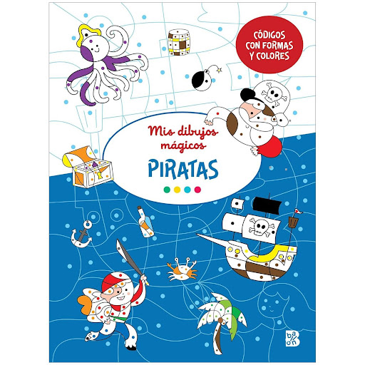 Mis Dibujos Mágicos. Piratas Ballon Libro x 1 MIS DIBUJOS MAGICOS: PIRATAS (23)ĦEstos libros para colorear son realmente mágicos! Pinta sus imágenes siguiendo los códigos de colores y harás aparecer un gran número de dibujos hermosos. Con este li