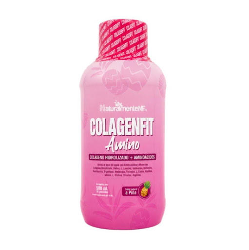 Colagenfit Amino Colágeno Hidrolizado + Aminoacidos x 500ml Naturalmente Frasco x 500 m x 500 ml Colagenfit Amino es una bebida con colágeno hidrolizado y aminoácidos, ideal para complementar tu rutina diaria. Su fórmula ayuda a apoyar el cuidado de la piel y el mantenimiento muscular. Perfecto p