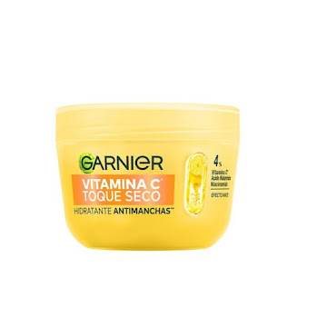 Crema Garnier Hidratante Antimanchas Toque Seco  Vitamina C Frasco x 85 g  