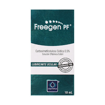 Freegen Pf Carboximetilcelulosa Sódica 0.5% Ophtha Frasco x 10 ml  
