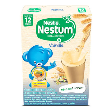 Cereal Infantil Nestum Vainilla Caja x 200 gr  