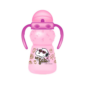 Solo Online Vaso Deportivo Grande   300ml   10 Oz  Marca Peanuts Color Rosado 