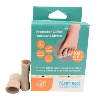 Protector Callos Kamex Gel Abierto Talla S x 2 und  