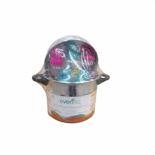 Esterilizador para Biberones y Chupos Evenflo Rosado Evenflo Olla de aluminio x 1 Und Esterilizador Evenflo
Incluye 5 biberones, 1 escobillón de limpieza y accesorios que facilitan su uso, Color Azul/ Rosado