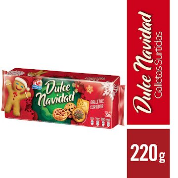 Galletas Gamesa Navidad Ancheta Surtida x 220 gr   