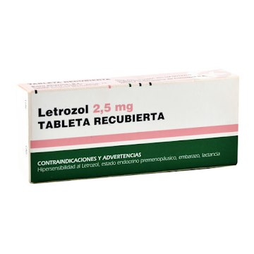 Letrozol 2.5 mg Caja x 30 Tabletas  