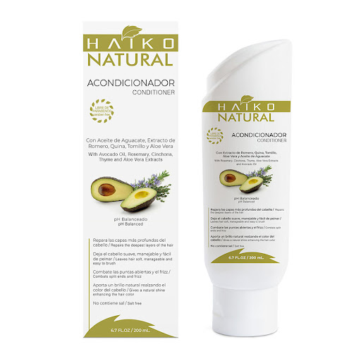 Acondicionador HAIKO NATURAL Reparador y Antifrizz Caja x 200 ml