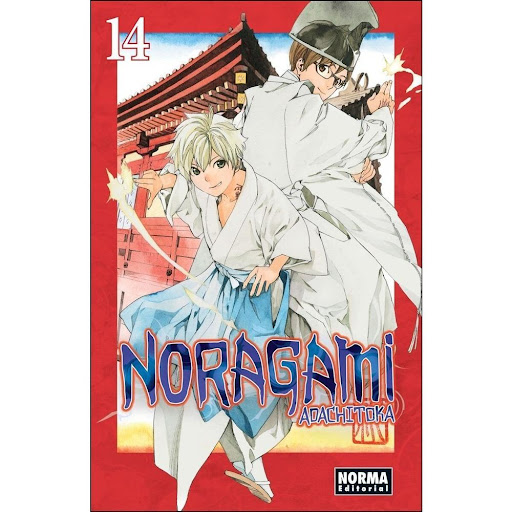 Noragami No. 14 Editorial Norma Libro x 1.0 NORAGAMI 14   Autores:Adachitoka  Colecciones:CÓMIC MANGA  Editoriales:NORMA Editorial  Series:NORAGAMI   LA CARRERA DE YATO POR CONVERTIRSE EN UN DIOS DE LA FELICIDAD COBRA MÁS SENTIDO QUE NUNCA  Hiy