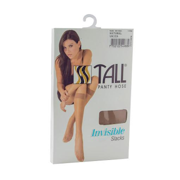 Medias Tall Slack   Invisible Talla Única Natural Par X1Und.             