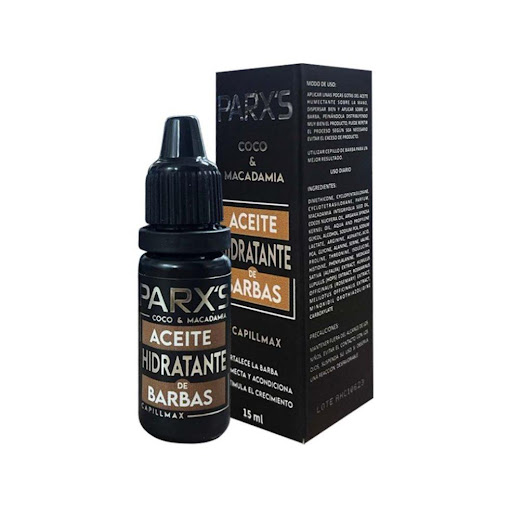 Aceite Hidratante Para Barba Parx´s  Coco & Macadamia Parx's Gotero x 1 Descubre el poder hidratante del Aceite de Coco y Macadamia Parx's. Diseñado para fortalecer y acondicionar, aporta un brillo natural mientras suaviza y humecta profundamente. Ideal para mantener tu b