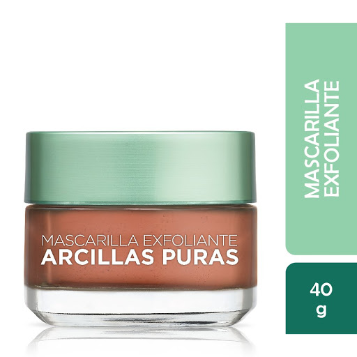 Mascarilla Loreal Crema Exfoliante Clay Mask x 40 gr