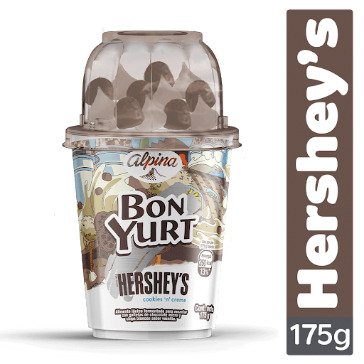 Yogurt Bon Yurt Alpina Hersheys x 175 gr