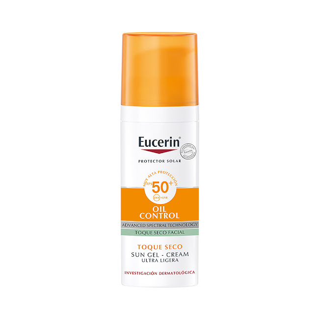 Protector Solar Facial Eucerin Sun Toque Seco Oil Control FPS 50+ x 50 ml  
