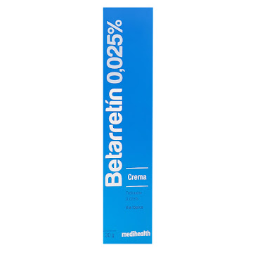 Betarretín 0.025% Crema Frasco x30g. MEDIHEALTH Tretinoína              