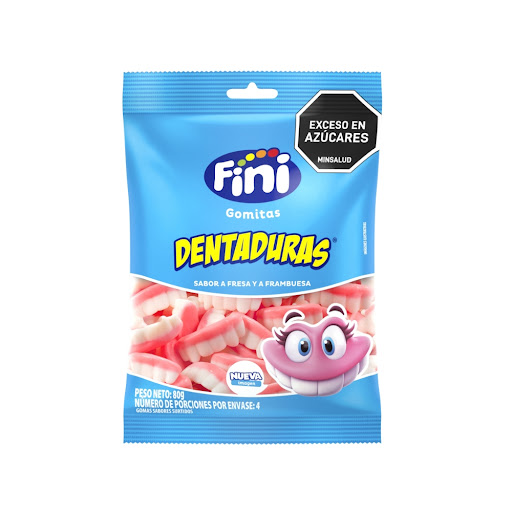 Gomas Fini Dentaduras Paquete x 80 gr