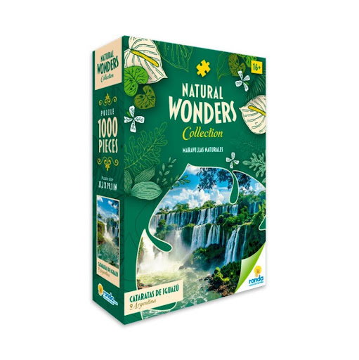 Juegos de mesa Rompecabezas X 1000 Pzas Maravillas Naturales Cataratas de Iguazu Ronda Ronda Caja x 1 Diviértete coleccionando nuestro rompecabezas, luego utilízalo como elemento decorativo.Incentiva la memoria, la creatividad, tolerancia, e imaginación.Colección Maravillas Naturales Escanea el código