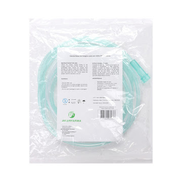 Canula Nasal Inverfarma Adulto 2m x 1 und  