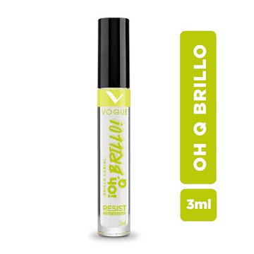 Labial Vogue Resist Top Coat Brillante x 3 ml  