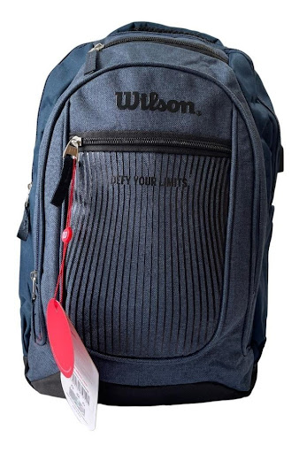 Morral Wilson Ejecutivo Unisex Azul Wilson Papeleta x 1 