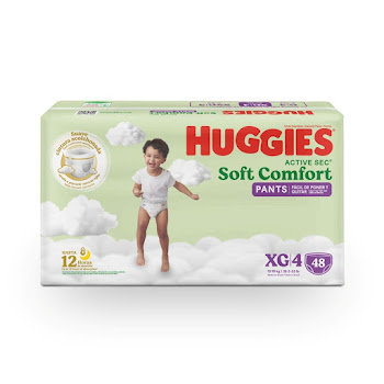 Pañal Huggies Pants Soft Comfort Etapa 4 x 48 und  