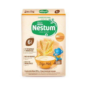 Cereal Infantil Nestum Trigo Miel Caja x 200 gr  
