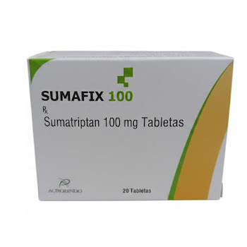 Sumafix Sumatriptan 100mg Aurobindo Caja x 20 Tabletas  