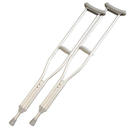 MULETAS ALUMINIO TALLA S CM Plenia  x 1 
