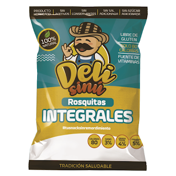 Rosquitas Deli Sinu Integrales A Base De Yuca x 30 gr  